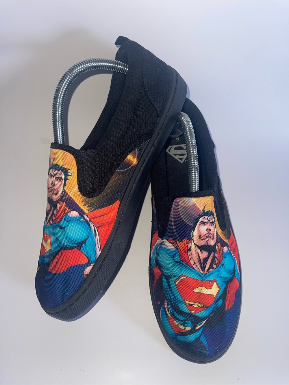 Superman Slip-On Canvas Shoes